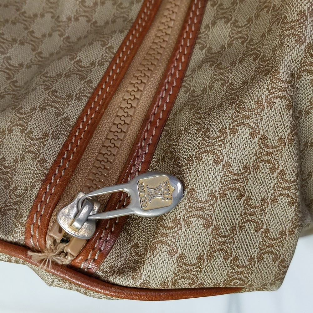 Celine Vintage Macadam Blason Large Boston Travel Bag - Picture 4 of 17